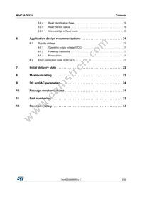 M24C16-DFCU6TP/K Datasheet Page 3