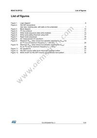 M24C16-DFCU6TP/K Datasheet Page 5