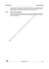 M24C16-DFCU6TP/K Datasheet Page 9