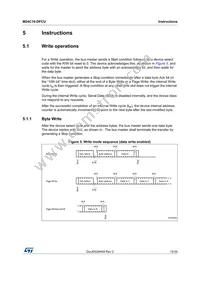 M24C16-DFCU6TP/K Datasheet Page 15