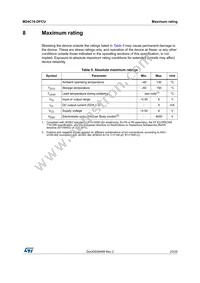 M24C16-DFCU6TP/K Datasheet Page 23