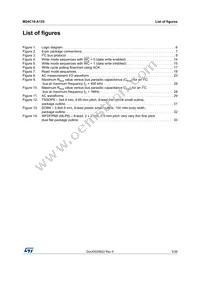 M24C16-DRDW3TP/K Datasheet Page 5