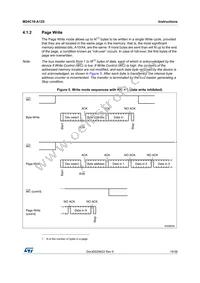 M24C16-DRDW3TP/K Datasheet Page 15