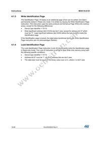 M24C16-DRDW3TP/K Datasheet Page 16