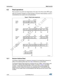 M24C16-DRDW3TP/K Datasheet Page 18