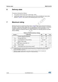 M24C16-DRDW3TP/K Datasheet Page 22