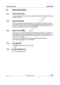M24C16-DRDW8TP/K Datasheet Page 8