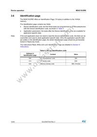 M24C16-DRDW8TP/K Datasheet Page 12