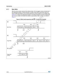 M24C16-DRDW8TP/K Datasheet Page 14