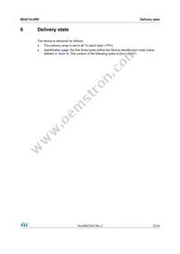 M24C16-DRDW8TP/K Datasheet Page 23