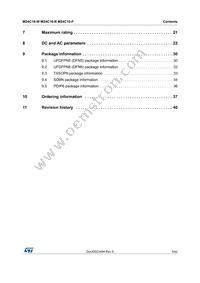 M24C16-WMN6P Datasheet Page 3
