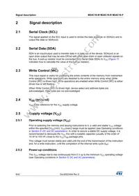 M24C16-WMN6P Datasheet Page 8