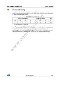 M24C16-WMN6P Datasheet Page 13