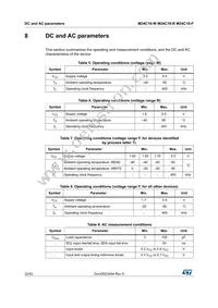 M24C16-WMN6P Datasheet Page 22