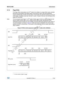 M24C32-DRDW8TP/K Datasheet Page 17