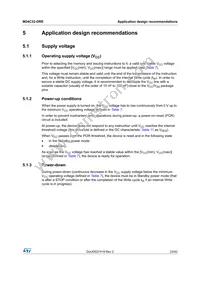 M24C32-DRDW8TP/K Datasheet Page 23