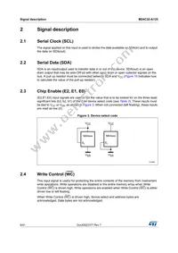 M24C32-DRMN3TP/K Datasheet Page 8