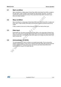 M24C32-DRMN3TP/K Datasheet Page 11