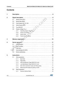 M24C32-FCU6TP/TF Datasheet Page 2