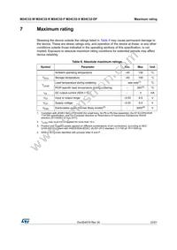M24C32-FCU6TP/TF Datasheet Page 23