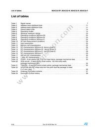 M24C32-FMB5TG Datasheet Page 4