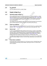 M24C32-FMB5TG Datasheet Page 9