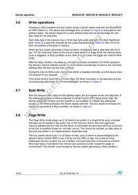 M24C32-FMB5TG Datasheet Page 16