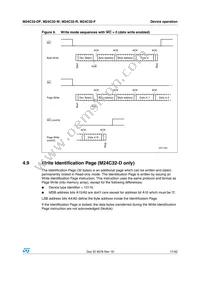 M24C32-FMB5TG Datasheet Page 17