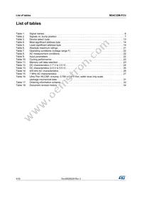 M24C32M-FCU6T/TF Datasheet Page 4