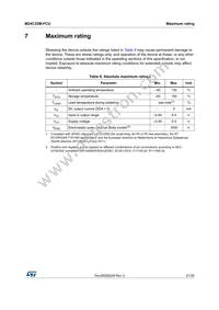 M24C32M-FCU6T/TF Datasheet Page 21