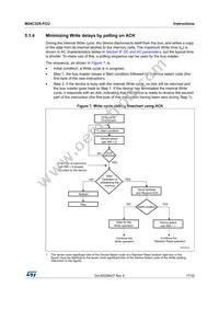 M24C32S-FCU6T/T Datasheet Page 17