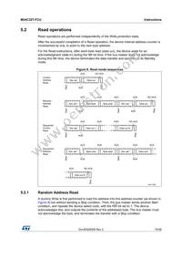 M24C32T-FCU6T/TF Datasheet Page 19