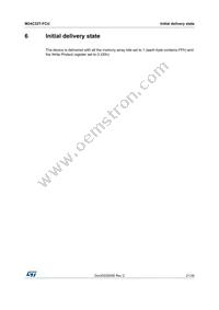 M24C32T-FCU6T/TF Datasheet Page 21