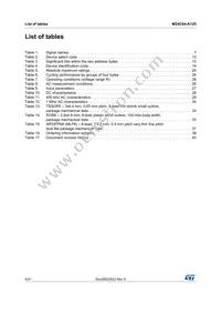 M24C64-DRMF3TG/K Datasheet Page 4