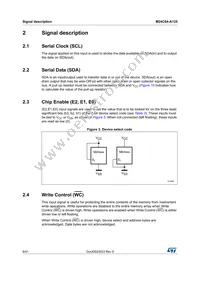 M24C64-DRMF3TG/K Datasheet Page 8