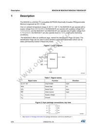 M24C64-FCU6TP/TF Datasheet Page 6
