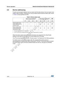 M24C64-FCU6TP/TF Datasheet Page 14