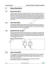 M24C64-FMB6TG Datasheet Page 8