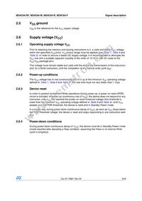 M24C64-FMB6TG Datasheet Page 9