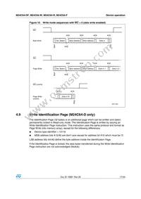 M24C64-FMB6TG Datasheet Page 17