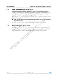 M24C64-FMB6TG Datasheet Page 22