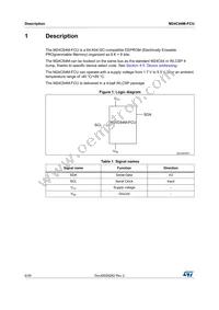 M24C64M-FCU6T/TF Datasheet Page 6