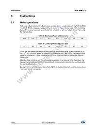 M24C64M-FCU6T/TF Datasheet Page 14