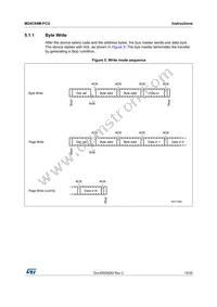 M24C64M-FCU6T/TF Datasheet Page 15