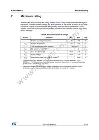 M24C64M-FCU6T/TF Datasheet Page 21