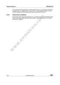 M24C64S-FCU6T/T Datasheet Page 8