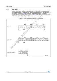 M24C64S-FCU6T/T Datasheet Page 14
