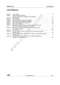 M24C64T-FCU6T/TF Datasheet Page 5