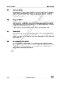 M24C64T-FCU6T/TF Datasheet Page 12