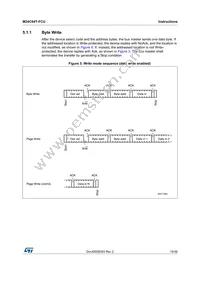 M24C64T-FCU6T/TF Datasheet Page 15